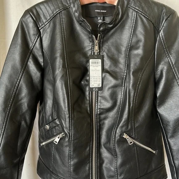 Vegan Moto Jacket - Picture 7 of 15